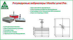 Звукоізоляція обладнання Vibrofix Level Pro 450/75