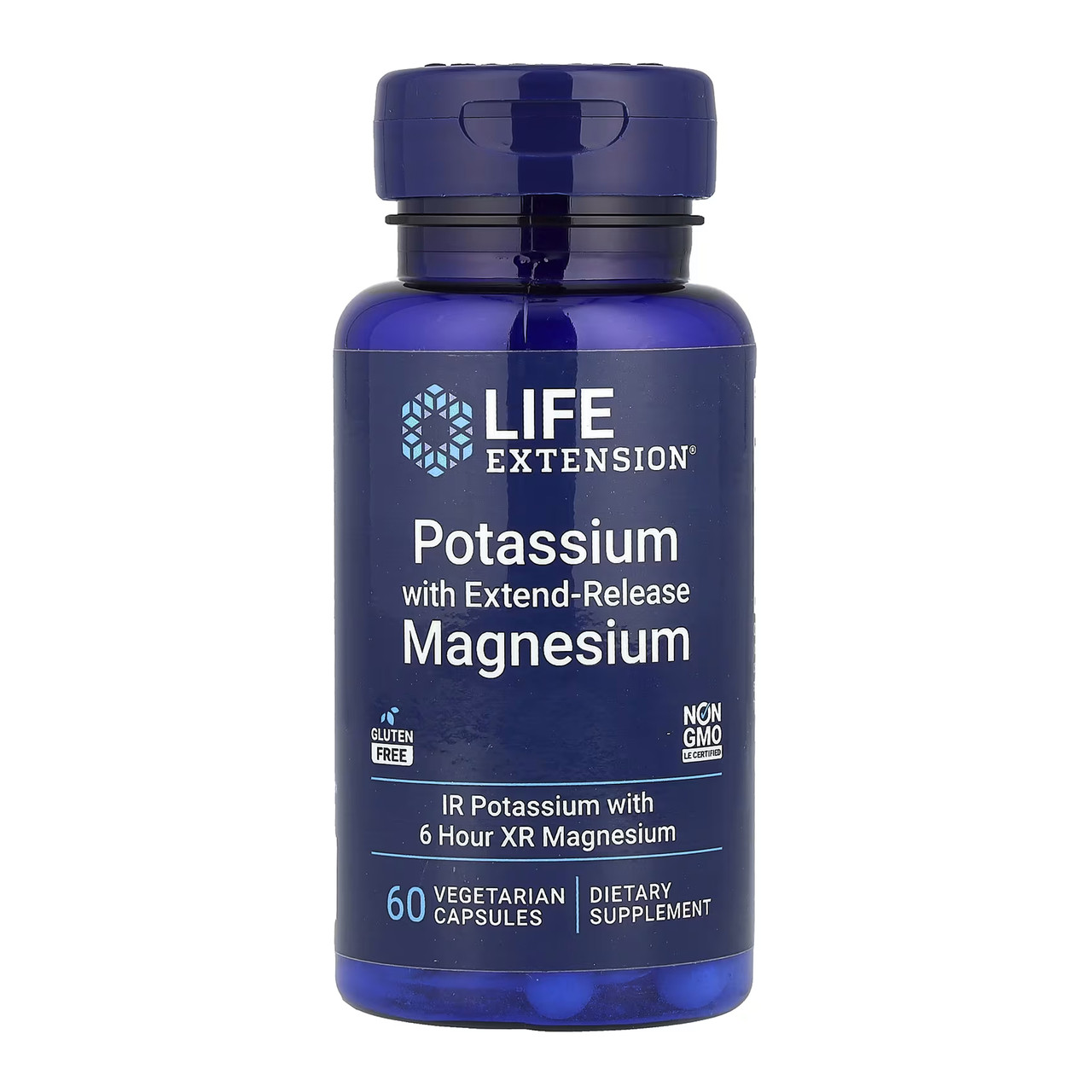 Potassium with Extend-Release Magnesium - 60 vcaps