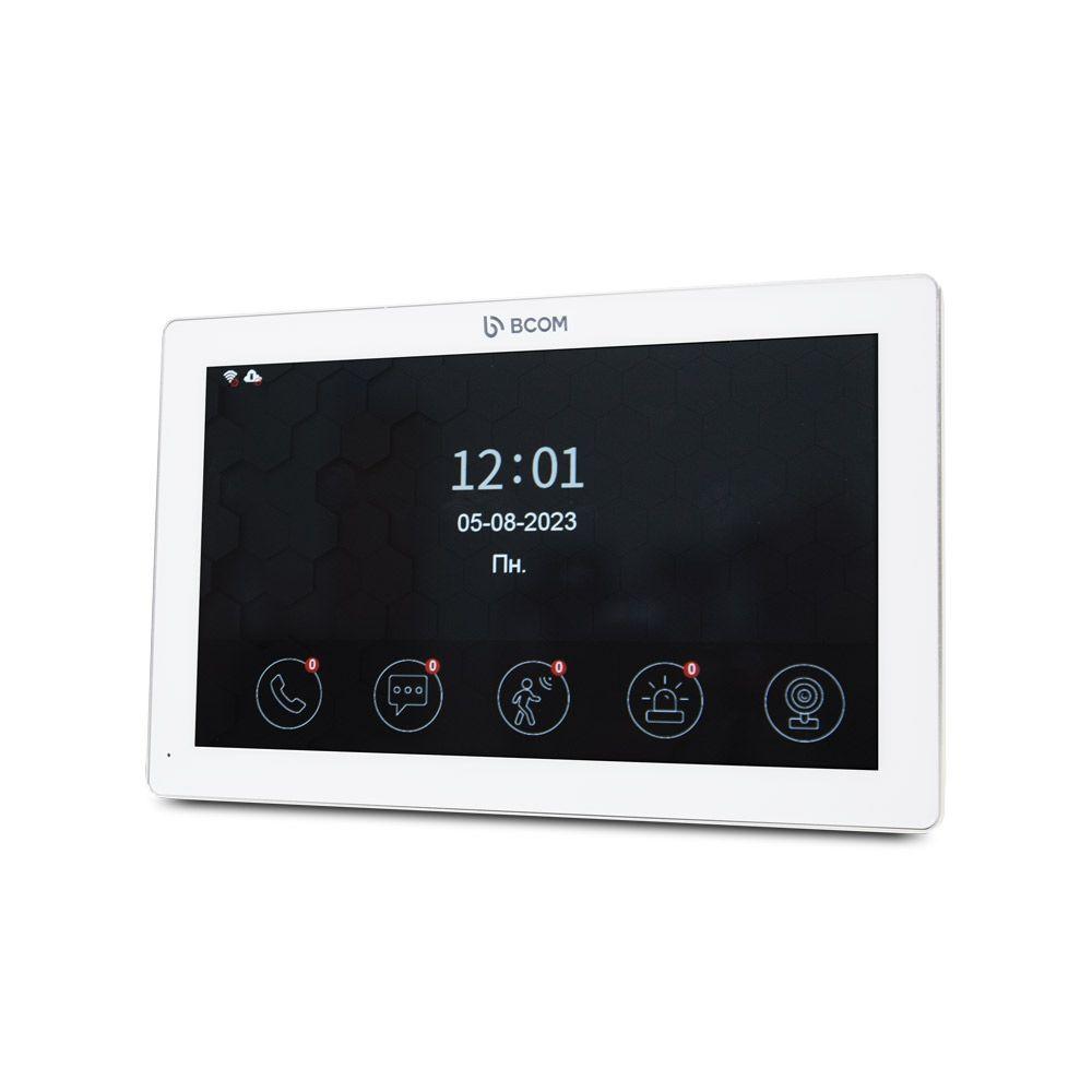 Видеодомофон 10" BCOM BD-1070FHD/T White с поддержкой Tuya Smart, фото 1