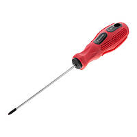 Викрутка хрестова, PZ0×100 мм, Cr-V INTERTOOL VT-3154