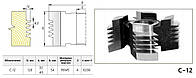 Фреза для сращивания древесины по длине С-12-54