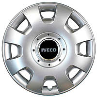 Автомобильные модельные колпаки R13 Iveco 107 4шт, SJS, серебристые