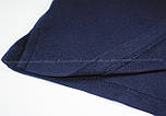 Синє чоловіче поло з білими смужками (темно-синій) Fruit of the Loom, S, фото 5