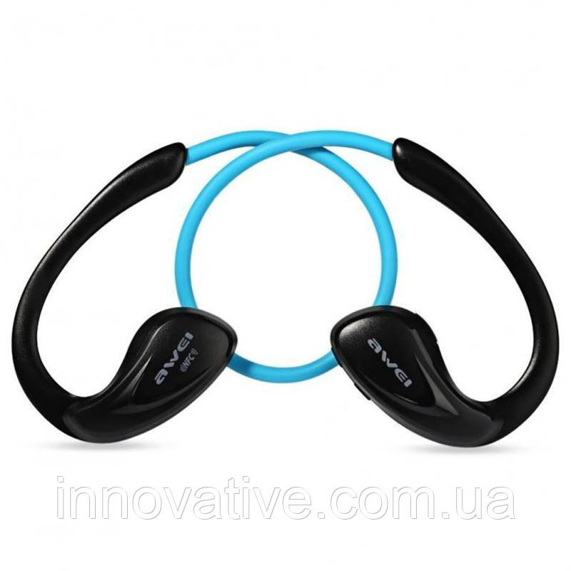 Бездротові Bluetooth навушники Awei A880BL з підтримкою aptX (Блакитний)