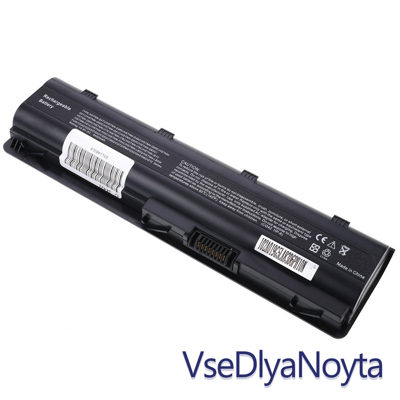

Батарея HP Pavilion g4-1000 g4t-1000 g6-1000 g6-1100 g6-1200 g6-1300 g6-2000 g6-2100 g7-1000 g7t-1000 g7-2000, Черный