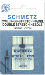 Голки Schmetz No75/4 стрейч подвійні