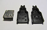USB-гром, розбірне, тип А, 4pin., фото 2