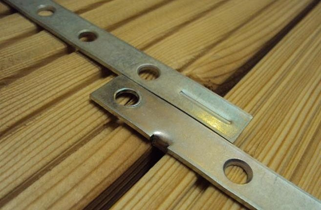 Змійка 185  для планкена, тераси, палуби, фасаду, прихований кріплення для дошок