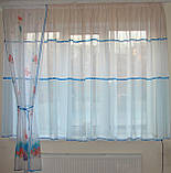 Комплект тюль Русалки до підвіконня, фото 3