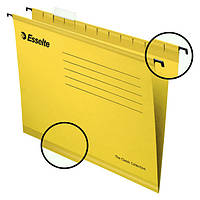 Підвісні папки Esselte Pendaflex, жовтий, 25 шт. 90314