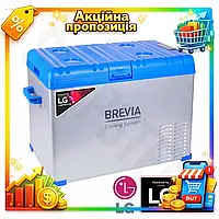 Холодильник автомобильный Brevia 40л (компрессор LG) 22425