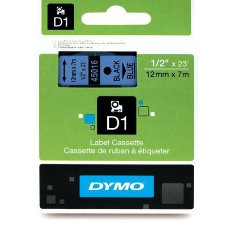 Стрічка D1 пластикова Dymo 12мм х 7м для label manager/LabelPoint