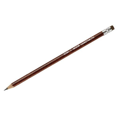 Олівець графітний Koh-i-Noor 1803, НВ, ластик, тригранний