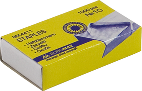 Скоби Buromax № 10 1000шт., ЛЮКСВМ.4411