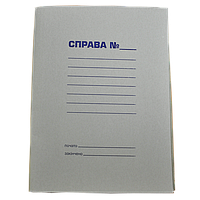 Папка Справа А4, картон 0,35мм BM.3335 пустая