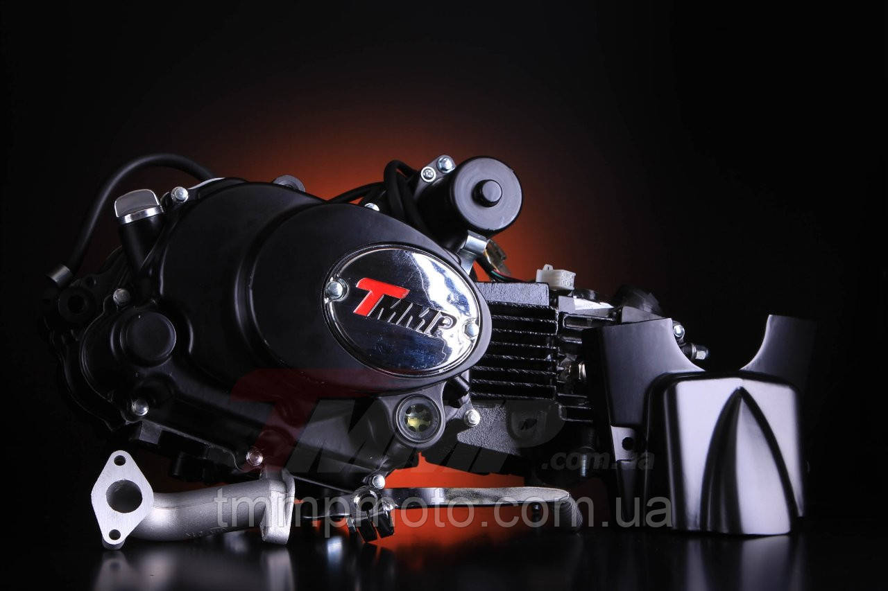 Двигун Дельта-125см3 для квадроциклів (3 вперед і 1 передавання назад) напівавтомат