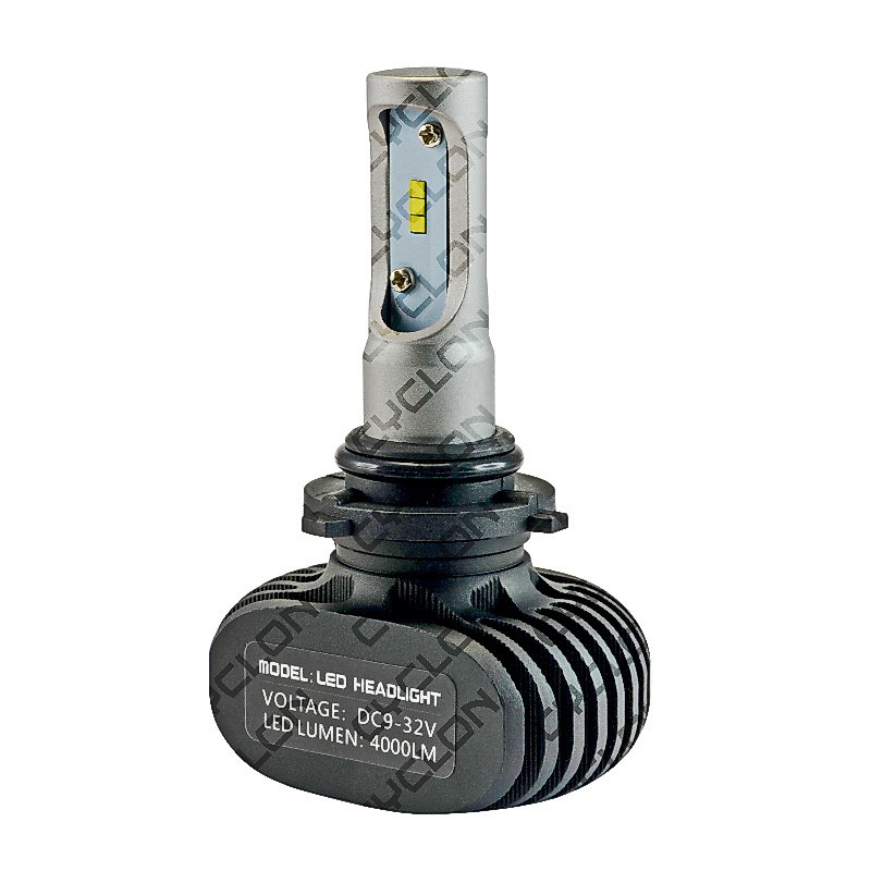 Світлодіодна автомобільна лампа головного світла Cyclon LED HB4(9006) 6000 K 4000 Lm CSP type 9