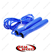 Скакалка швидкісна з підшипником і PVC джгутом FI-5105 синя