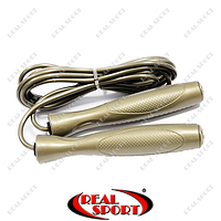 Скакалка швидкісна з підшипником і PVC джгутом FI-5105 бронзова