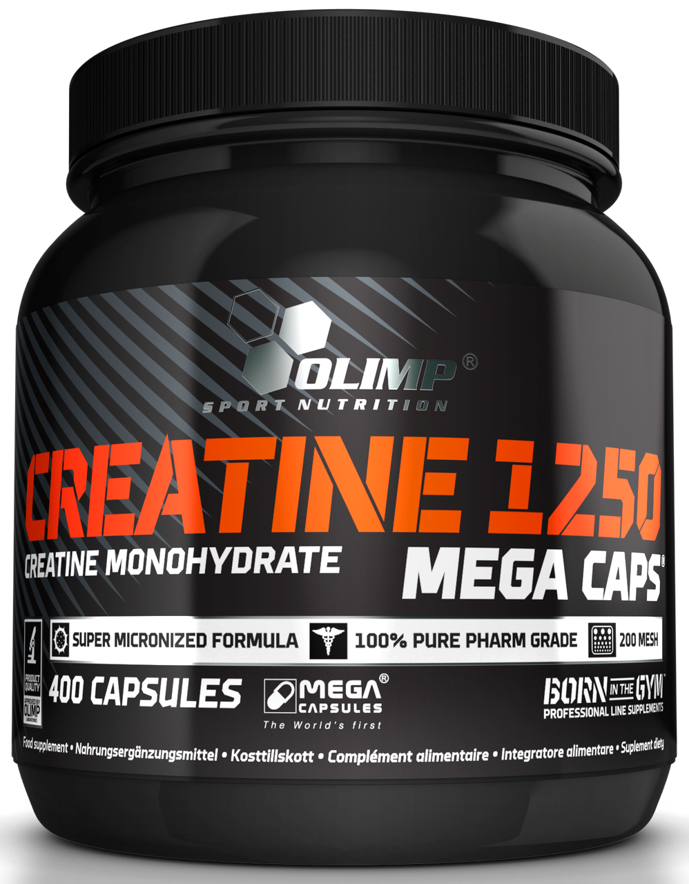 Olimp Creatine 1250 mega caps 400 caps - фото 1 - id-p511934371