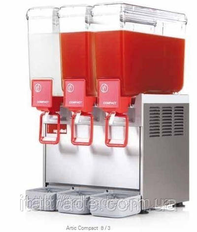 Сокоохолоджувач Ugolini Compact 8/3 на три колби об'ємом 8+8+8 л фонтанний, фото 1