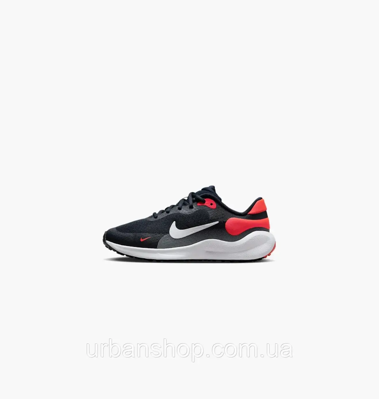 Urbanshop com ua Кроссовки детские Nike Revolution 7(Gs) Black FB7689-400 РАЗМЕРЫ ЗАПИТУЙТЕ