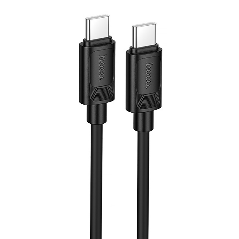 Дата кабель Hoco X122 Benefit Type-C to Type-C 60W (1m) Black, фото 1