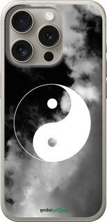 Чехол на iPhone 15 Pro Инь и Янь "4389u-3096-72104"