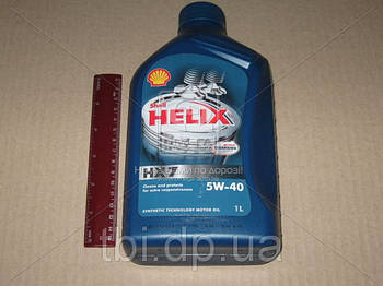 Масло трансмісійне SHELL Helix HX7 SAE 5W-40 SM/CF (Каністра 1л)