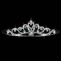 Тіара діадема дитяча з кристалами