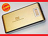 Power Bank Mi 28800 mah LCD 3 USB Портативна зарядка Золотистий, фото 3