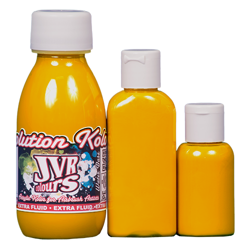 JVR Revolution Kolor, opaque deep yellow #125, 30ml, фото 1