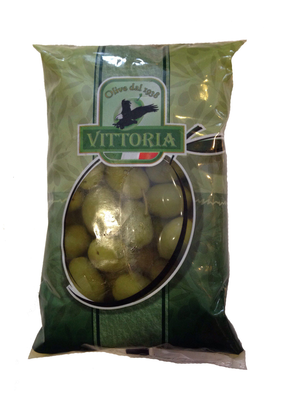 Оливки зелені,Vittoria, Італія 500 г