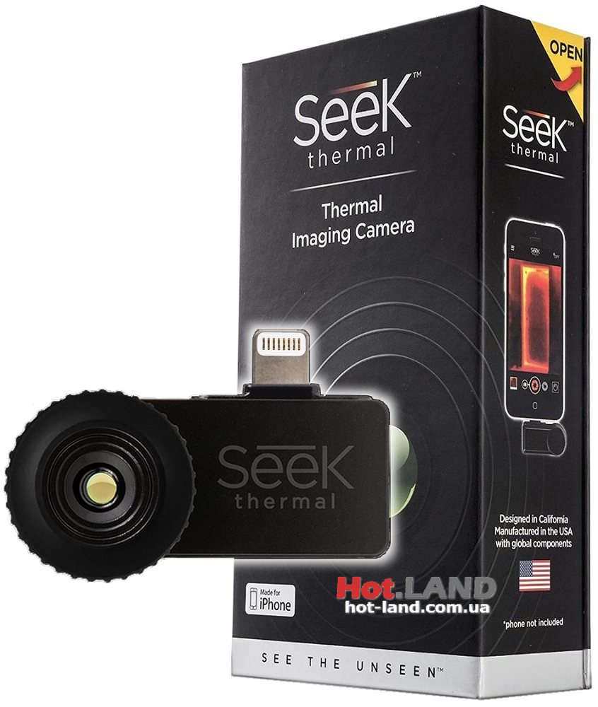 Тепловізор Seek Thermal Compact LW-AAA для iPhone, iOS