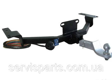 Фаркоп Kia Sorento BL 2002-2006 (Кіа Соренто) гак знімний Американська вставка під квадрат, фото 3