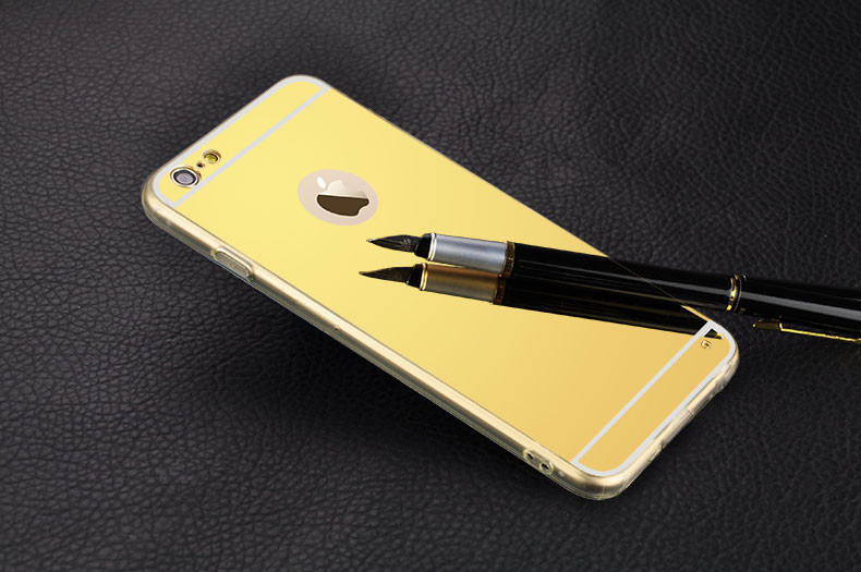 Дзеркальний силіконовий чохол для iPhone 5/5S/SE