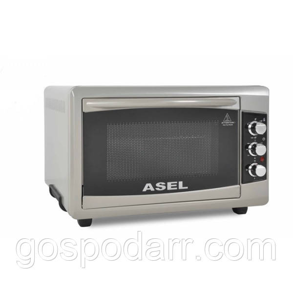 Духовка електрична Asel AF-0723 Grey 50 л