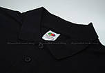 Чоловіча футболка поло чорна щільна Premium polo Fruit of the Loom, S, фото 2