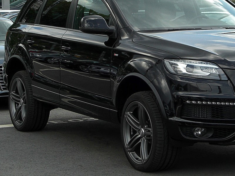 Расширители арок Audi Q7 4L (06-15) фендеры арка стиль S-line SQ7 - фото 3 - id-p512253689