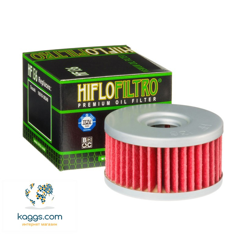 Масляний фільтр Hiflo HF136 для Suzuki, Betamotor.