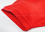 Чоловіча футболка поло червона щільна Premium polo Fruit of the Loom,XL, фото 4