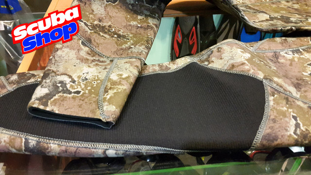 Гідрокостюм для підводного полювання BS Diver CAMOLEX Sandreef 5 мм, зелений фотокамуфляж Гідрокостюм для підводного полювання BS Diver CAMOLEX Sandreef 5 мм, зелений фотокамуфляж