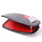 Оригінальний шкіряний футляр для ключа BMW Key Holder Fob Leather Case Cover Sport Line Red (82292219909), фото 2
