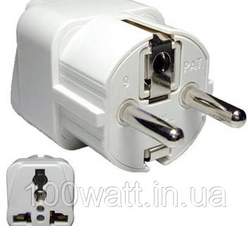 Amerer専用 Адаптер євророзетка З 3(Американська), ціна: 48 ₴, купити