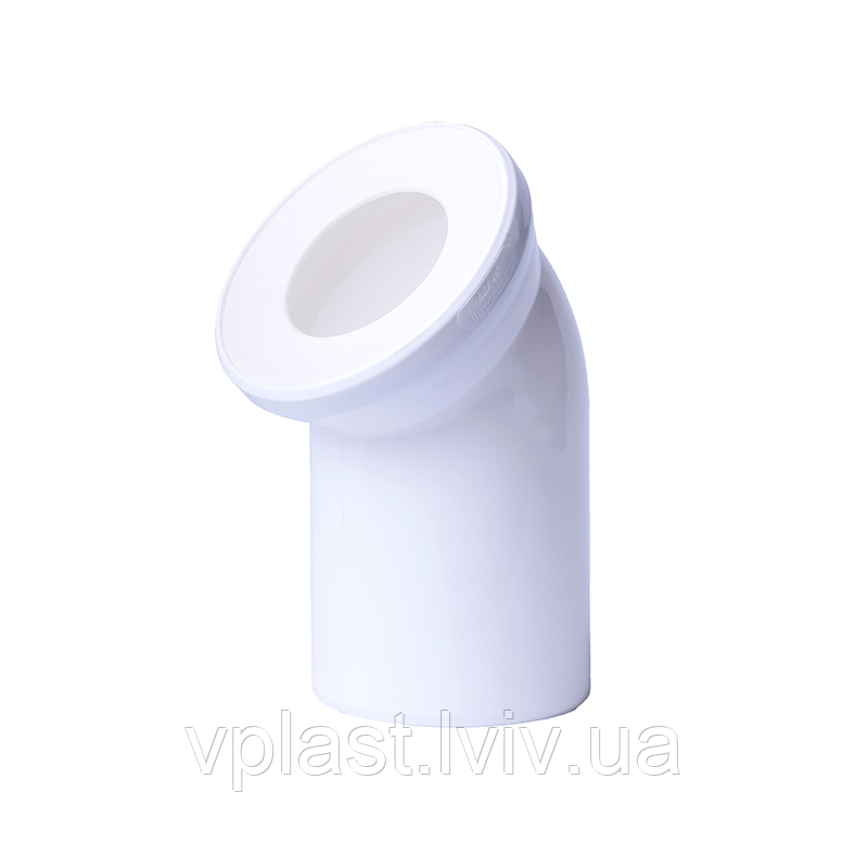 Підключення унітазу 45°, 110 мм