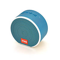 Колонка T8 Bluetooth 4.1 до 10m, 1х3W, 4Ω, 600mAh, ≥90dB, TF card/USB, DC 5V, Blue