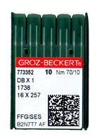 Иглы для промышленных швейных машин Groz-Beckert DBx1/1738/16x257/71x1 70 SES