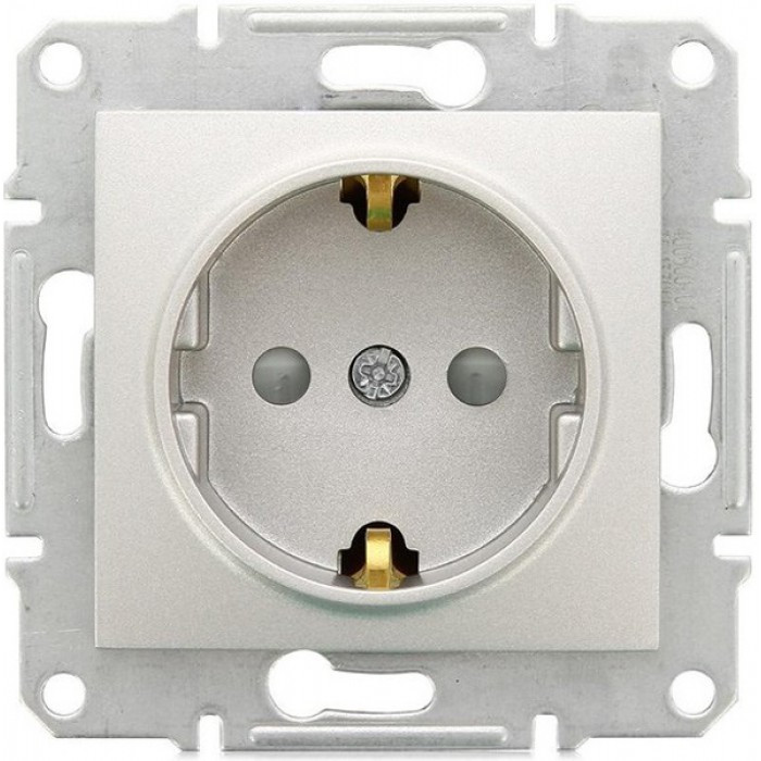 Розетка SCHNEIDER Sedna SDN3000160 с заземл.контактом с защитными ...