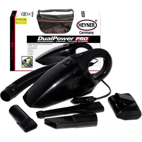 Автомобільний пилосос HEYNER DualPower PRO 238 000 (2 мотори, ТУРБОЩЕТКА, Німеччина), фото 1