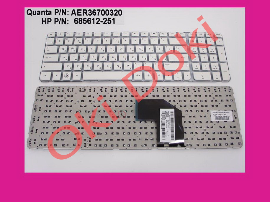 Клавіатура для ноутбука HP Pavilion G6-2003sr без рамки